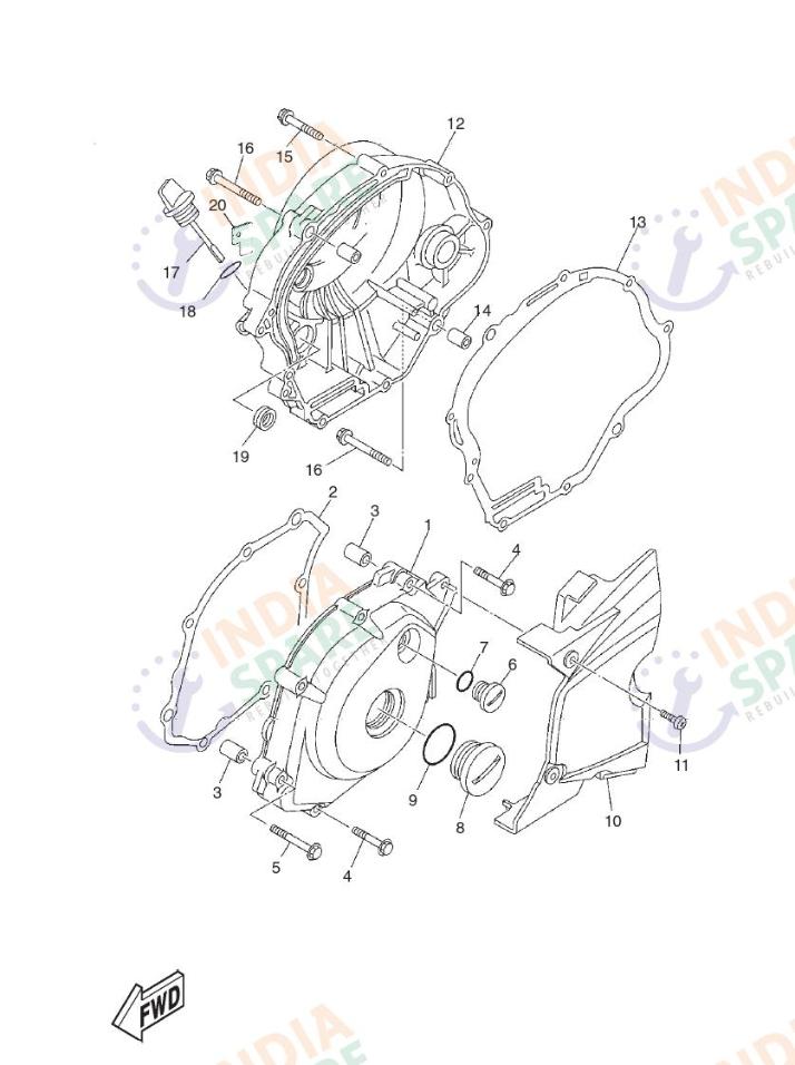 CRANKCASE COVER